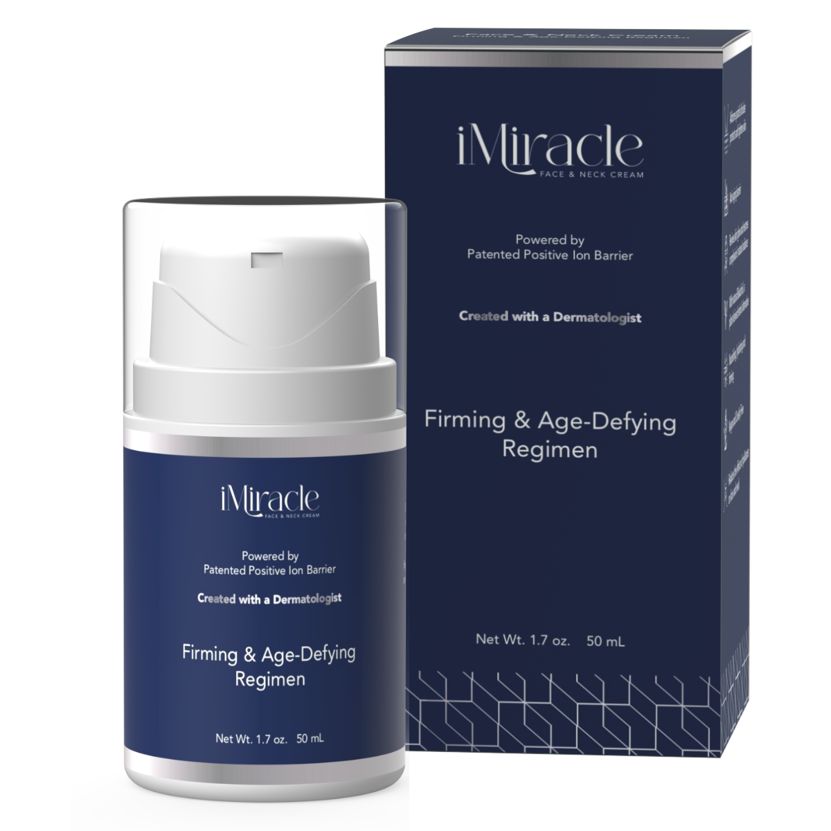 Crema para rostro y cuello iMiracle: la solución definitiva reafirmante y antienvejecimiento